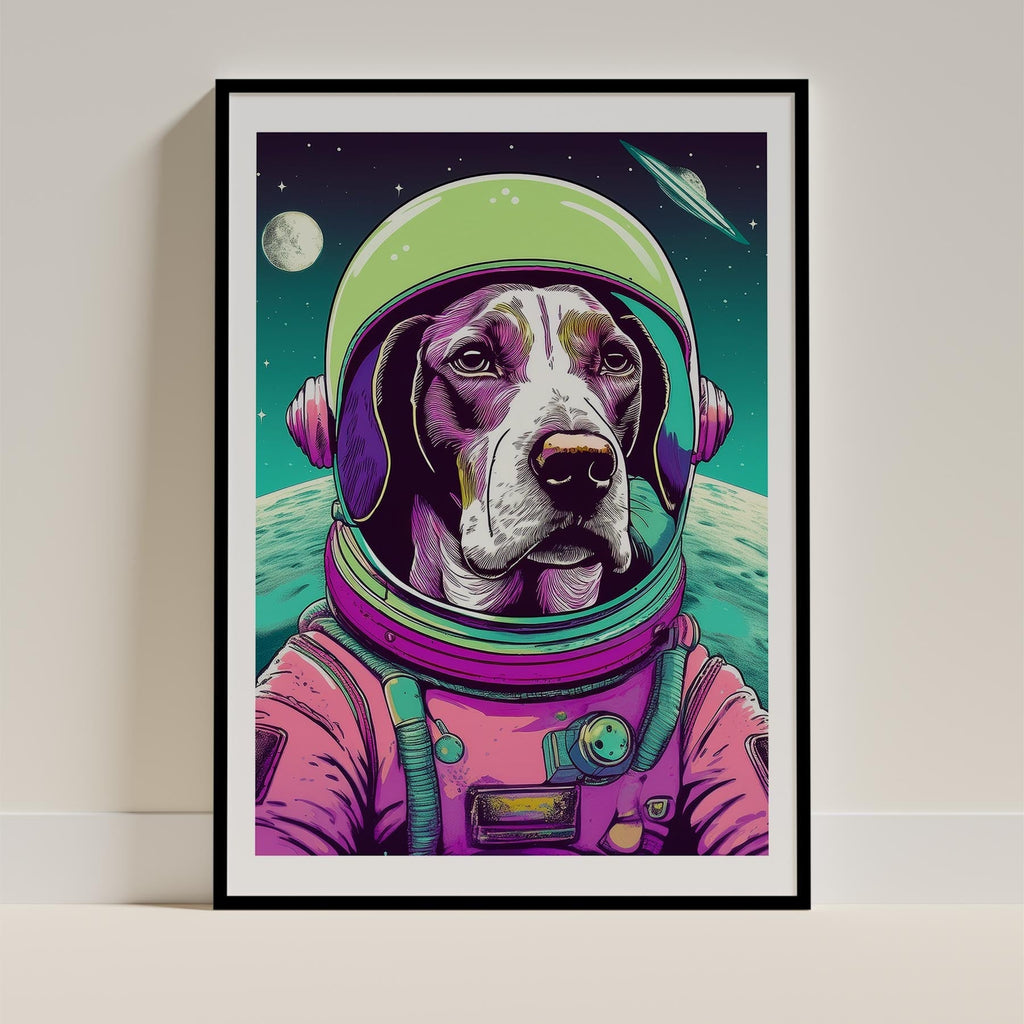 English Pointer Space Dogs Series image 0