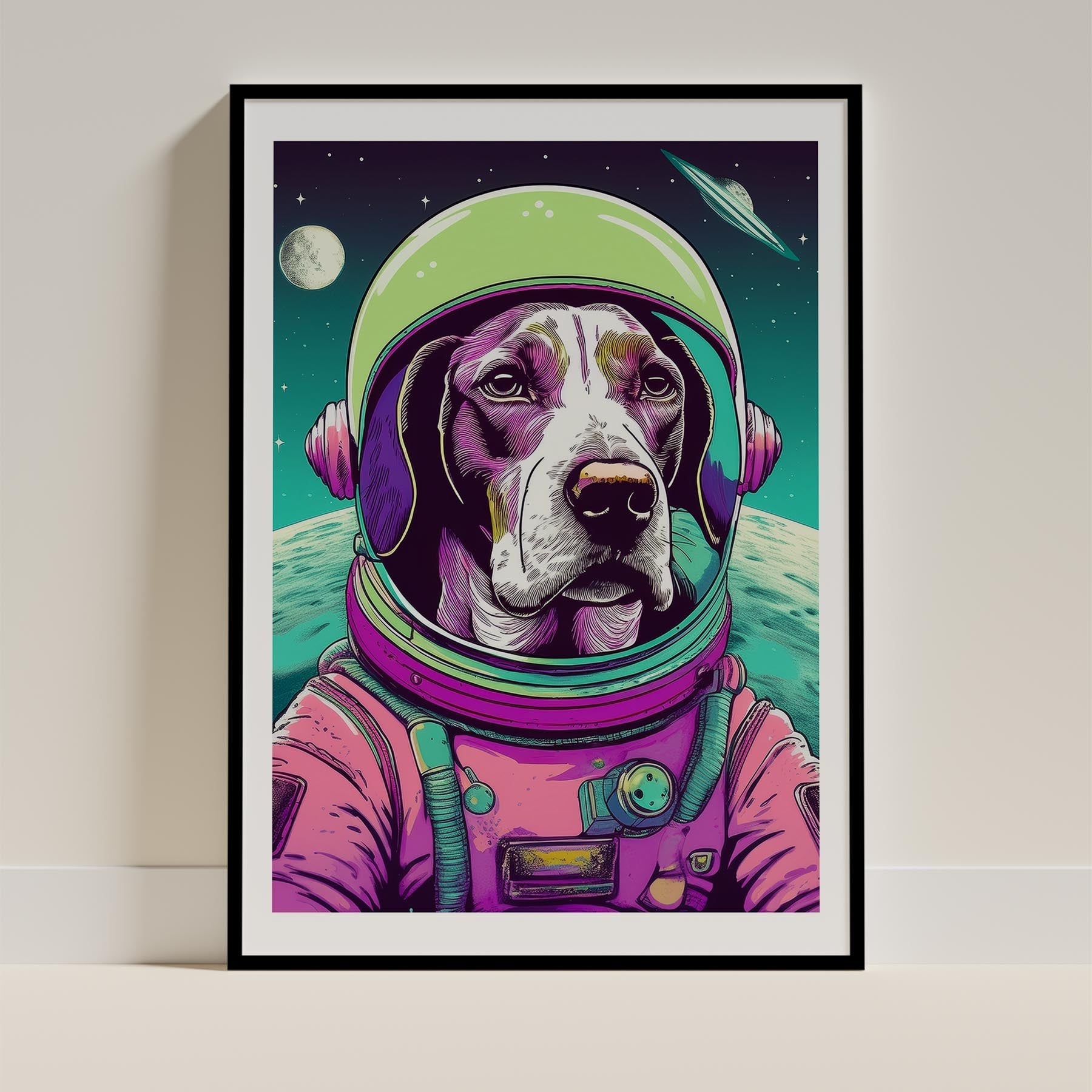 English Pointer Space Dogs Series image 0