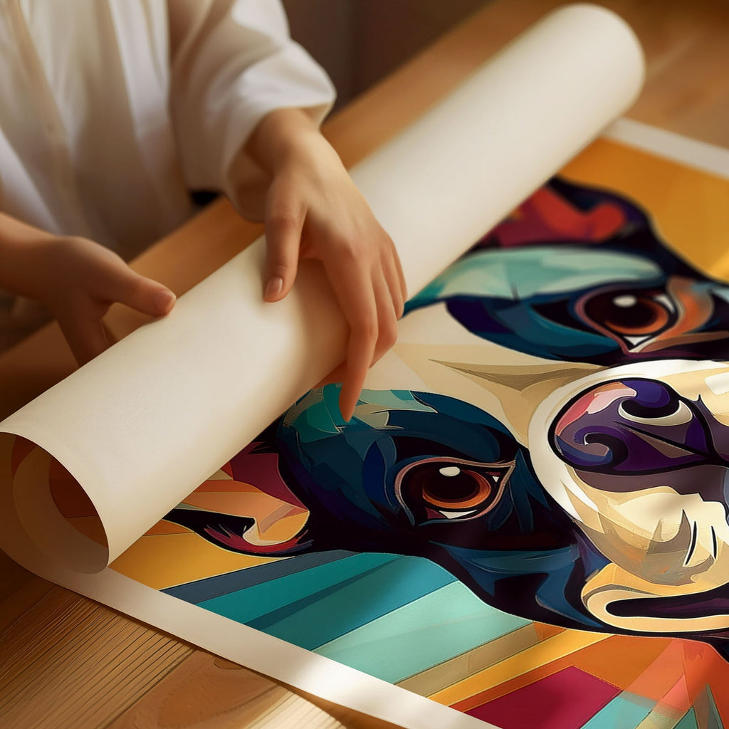 Boston Terrier Colour Graphics image 1