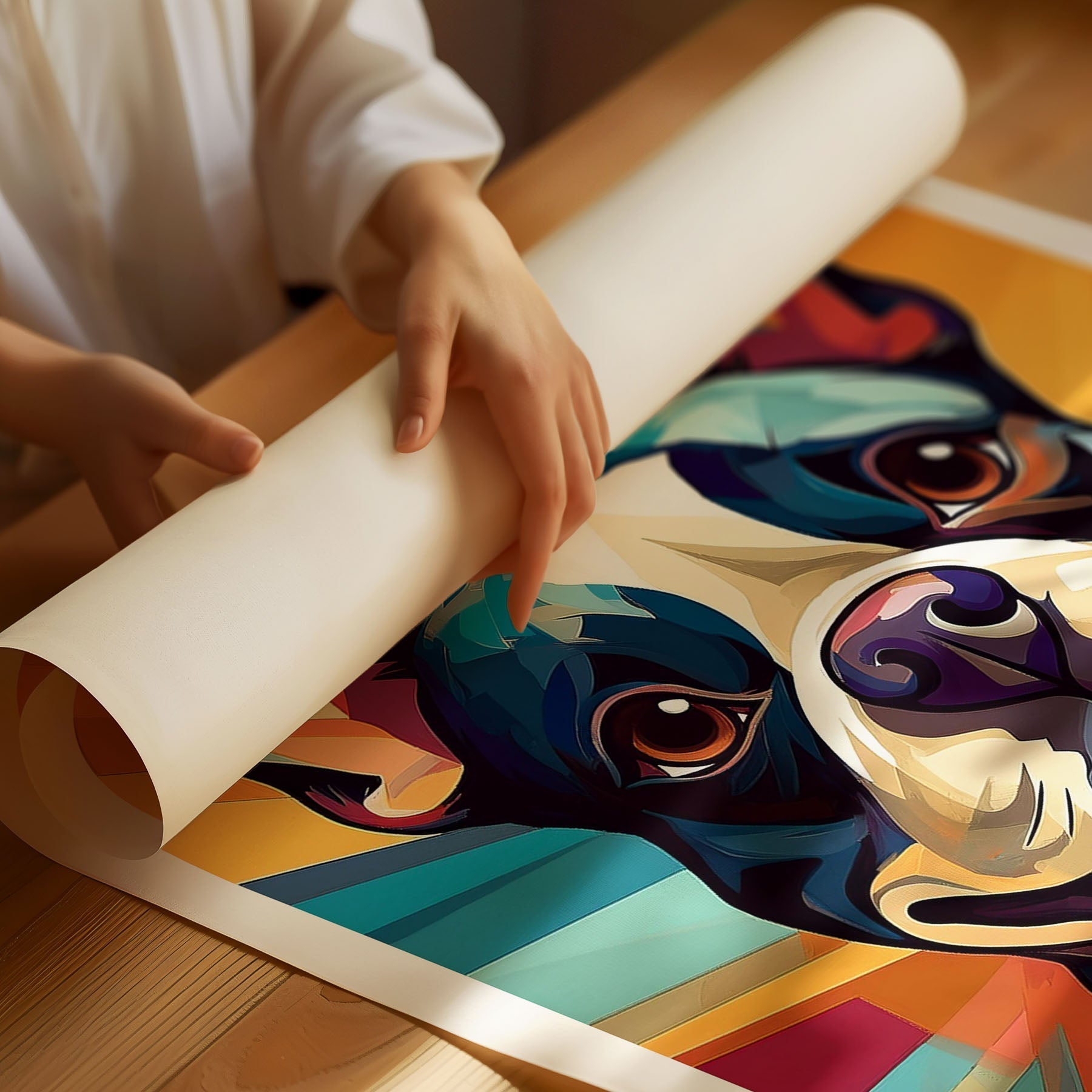 Boston Terrier Colour Graphics image 1