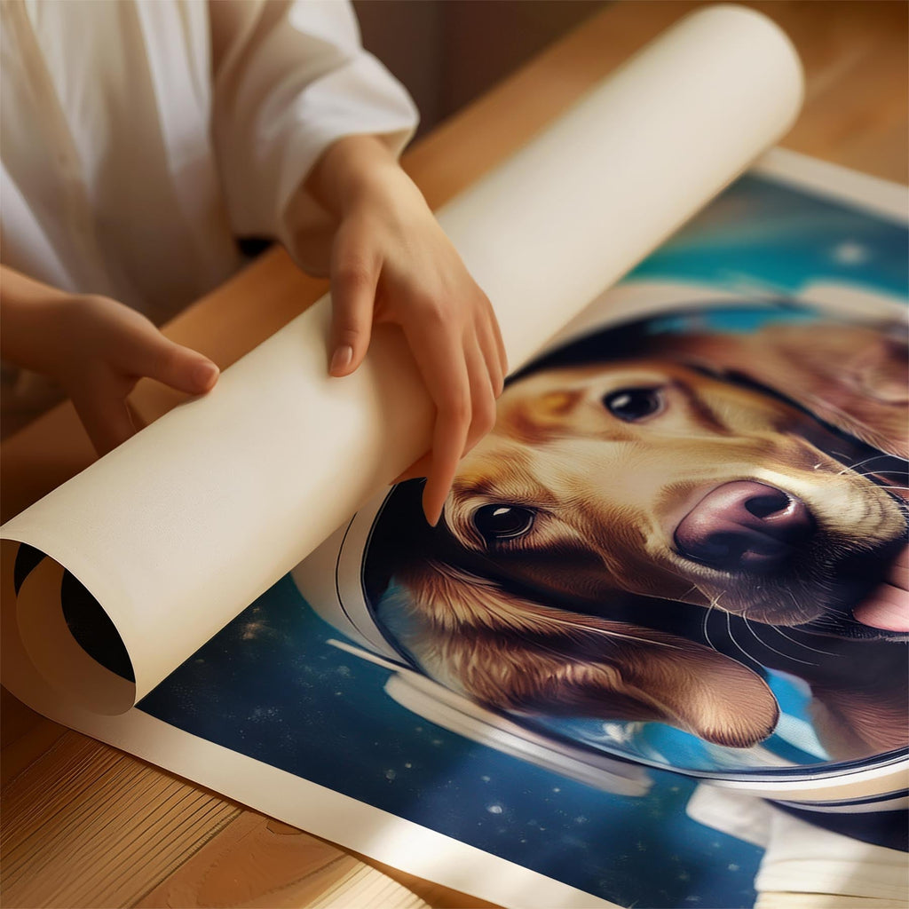 Irish Setter Astronaut Dog Series image 1