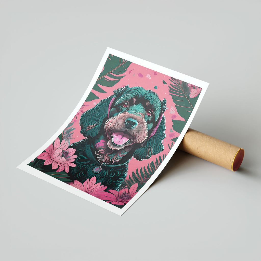 Cavoodle Flowery Dog image 7