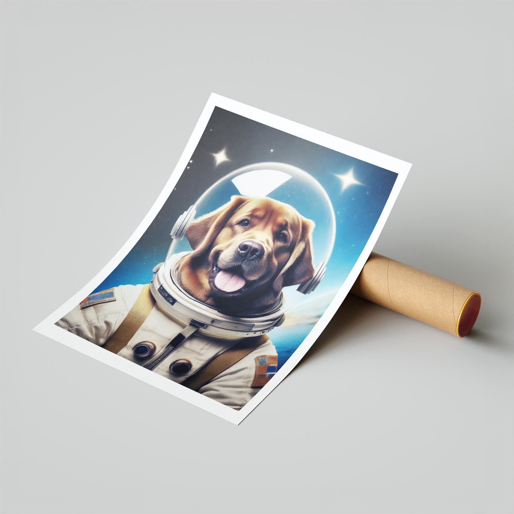 Saint Bernard Dog Art Print Unframed Vol 1 | 11 Unique Designs | Wall Art Gift for Dog Lovers - Image 7 | Dogsy & Co