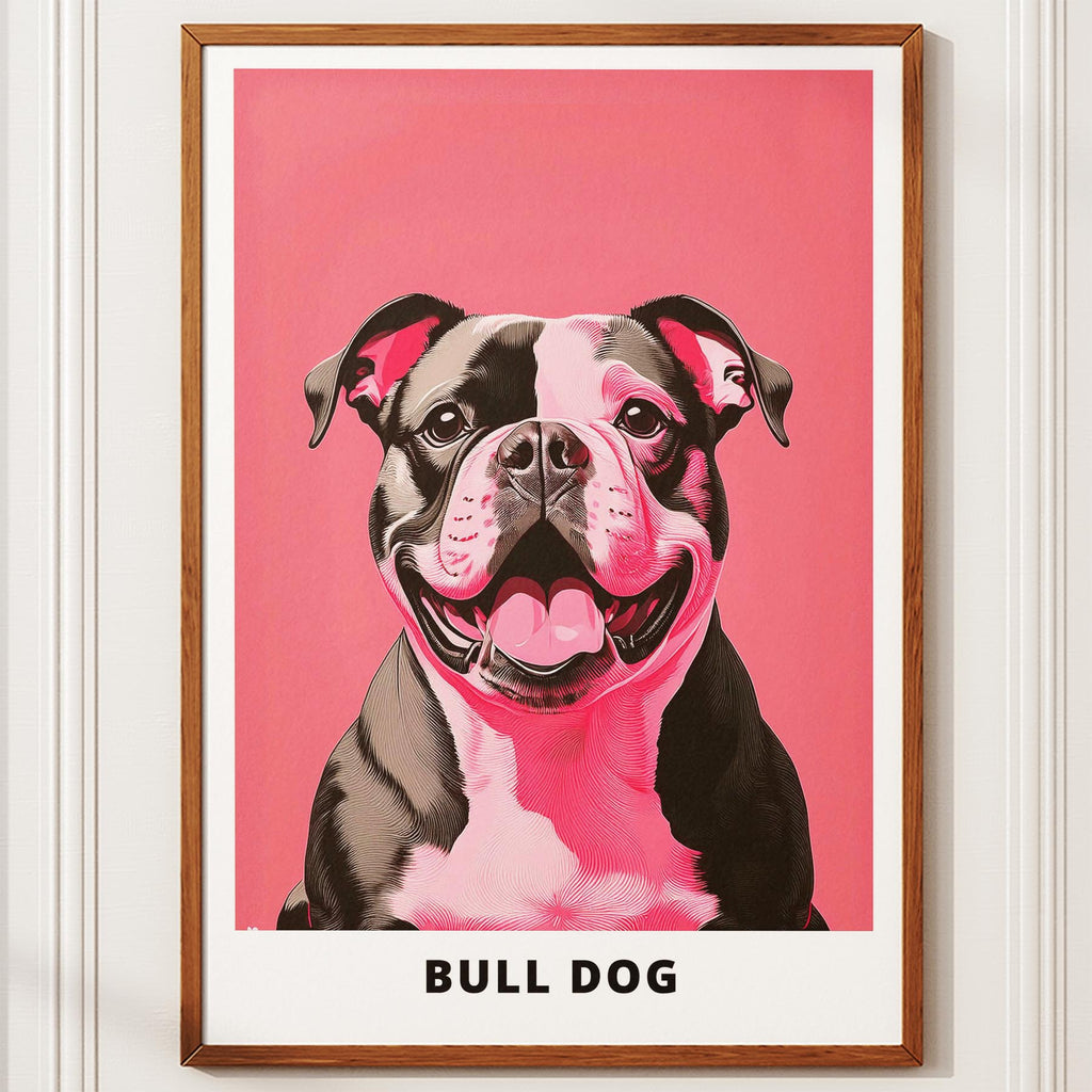 Bulldog Pink and Black Dog Series 4 image 10