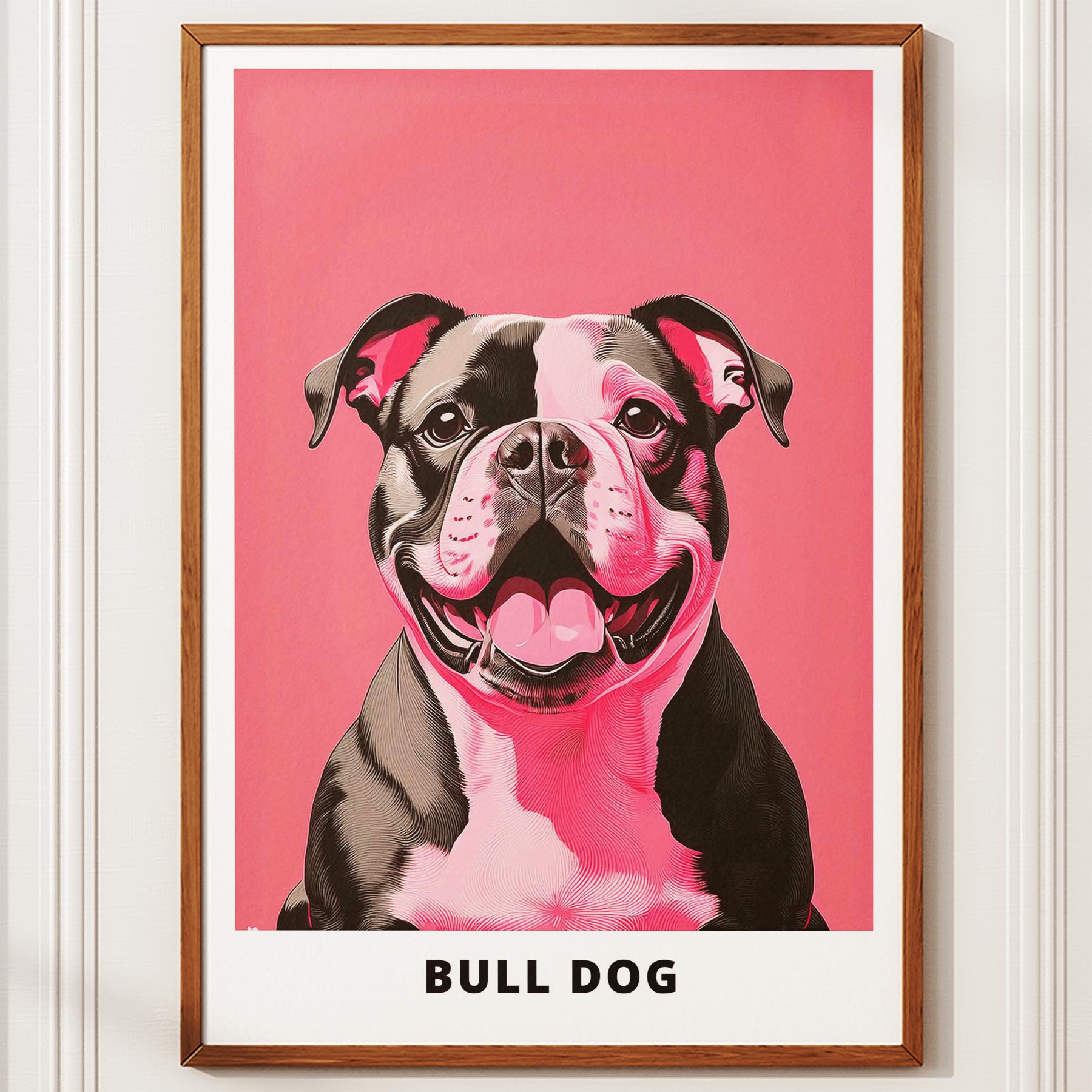 Bulldog Pink and Black Dog Series 4 image 10