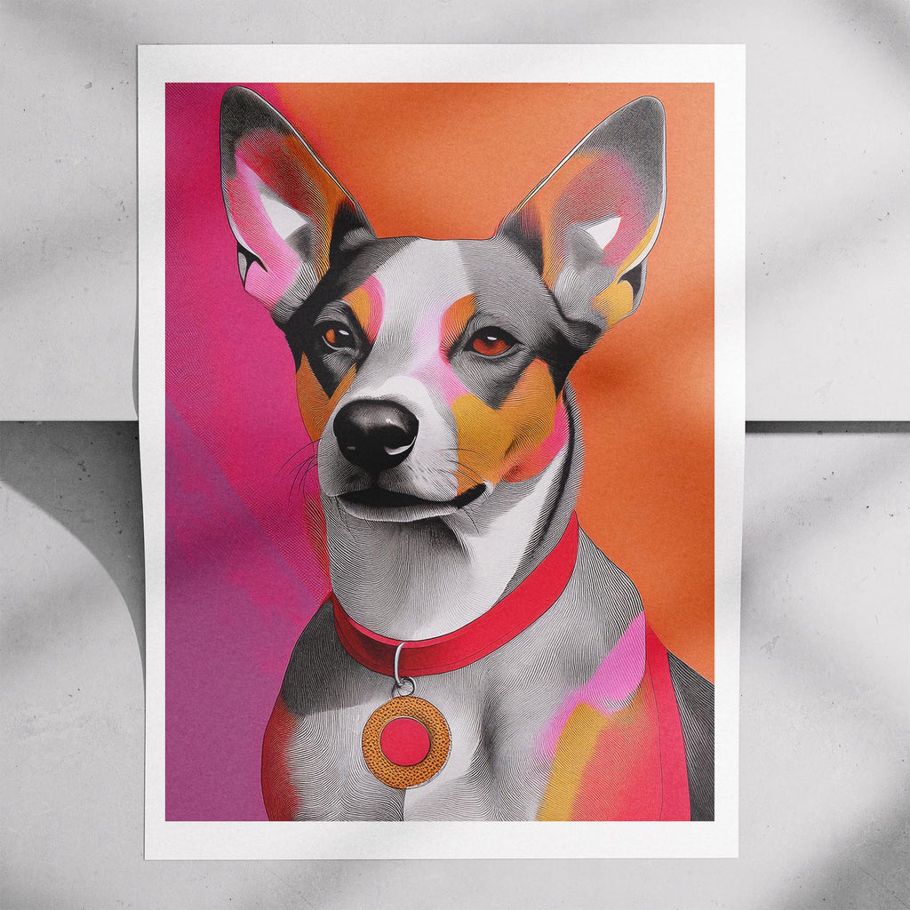 Cattle Dog Modern Pop Dog Series image 7