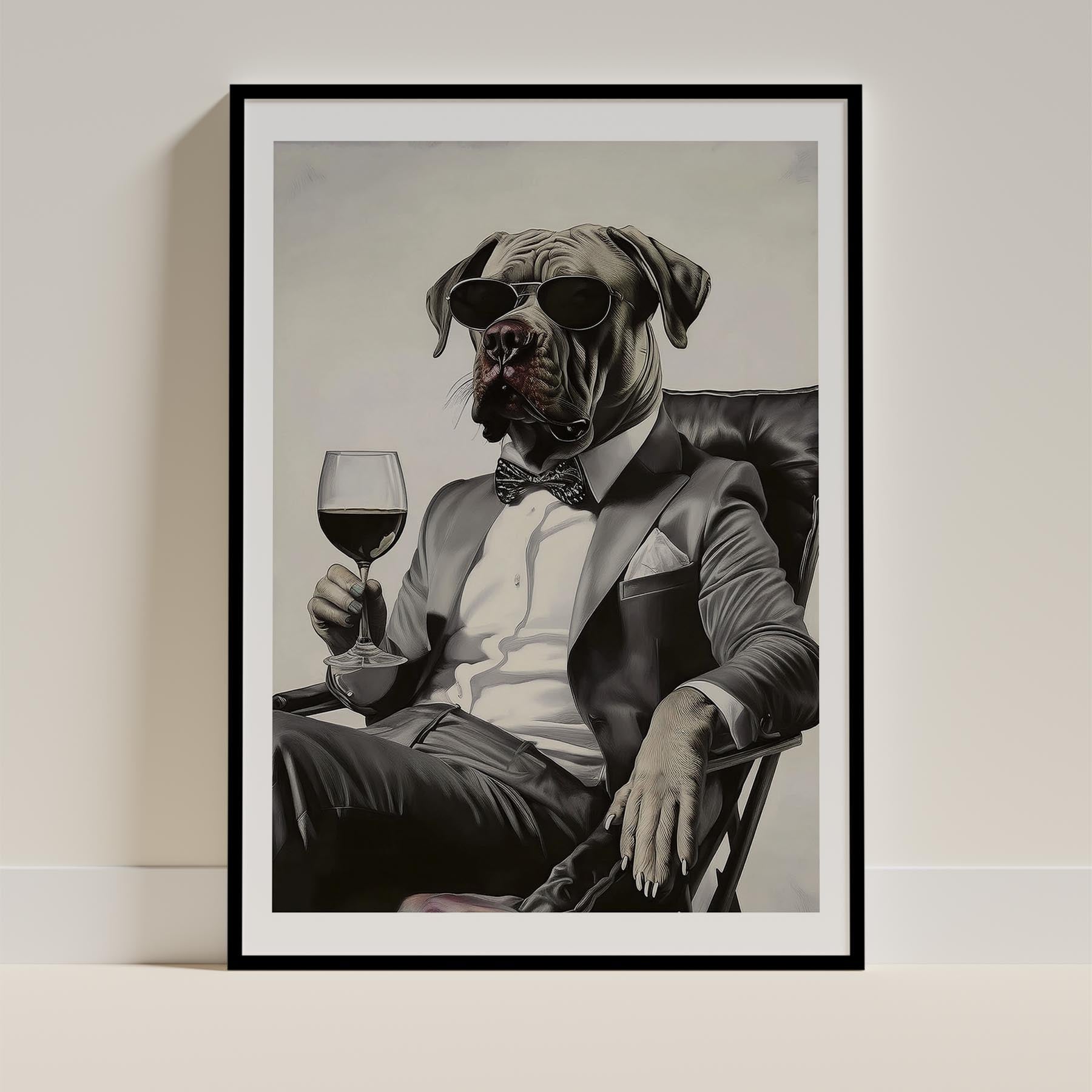 Dogue De Bordeaux Dog Art Print Unframed Vol 1 | 11 Unique Designs | Wall Art Gift for Dog Lovers - Image 6 | Dogsy & Co