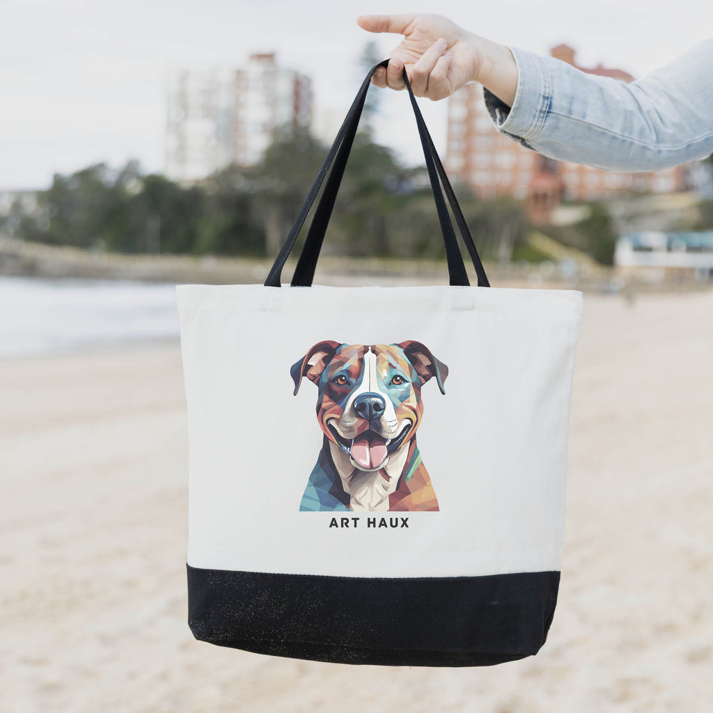 Staffordshire Bull Terrier Chic Graphic Art Bag image 1