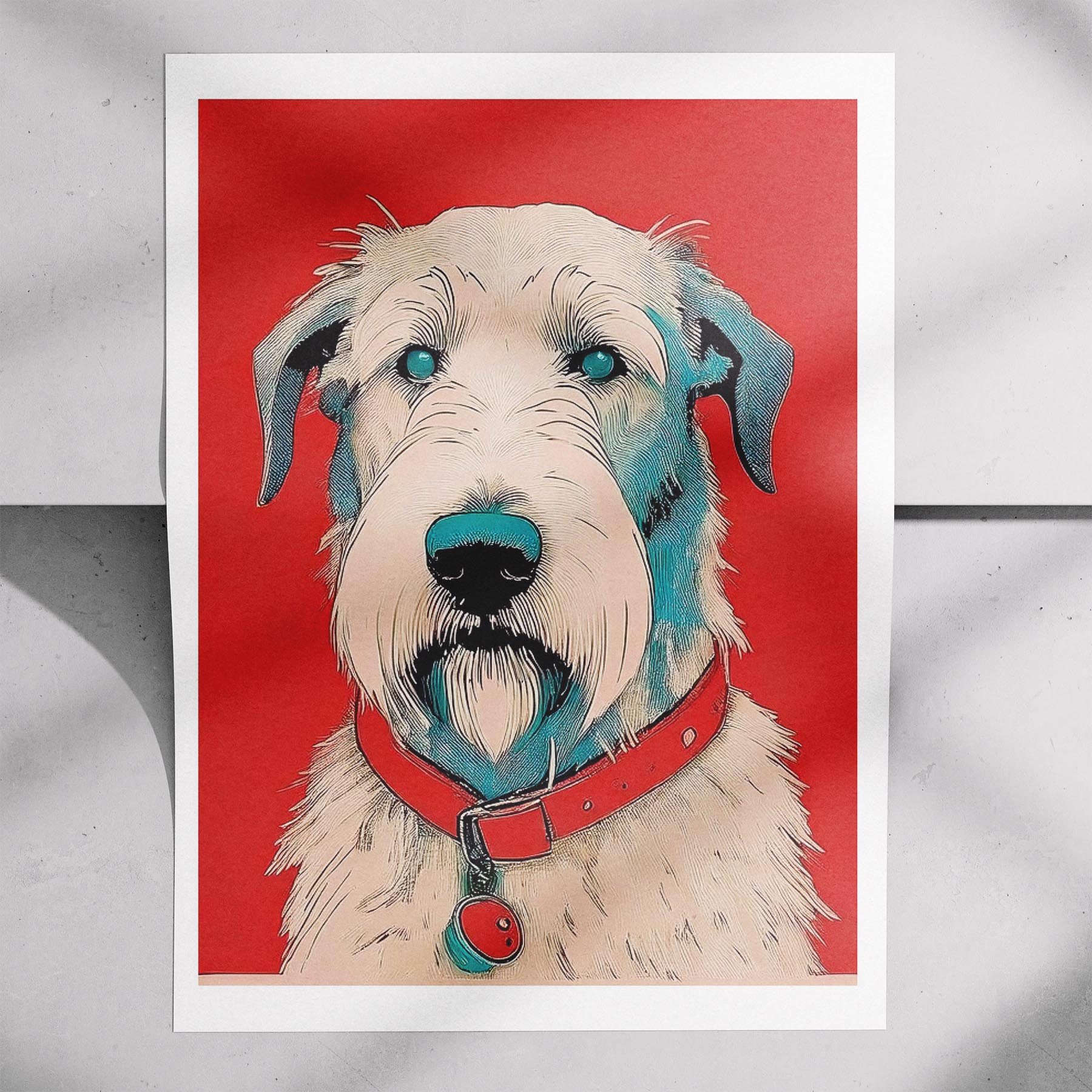 Irish Wolfhound Red Dog Series image 7