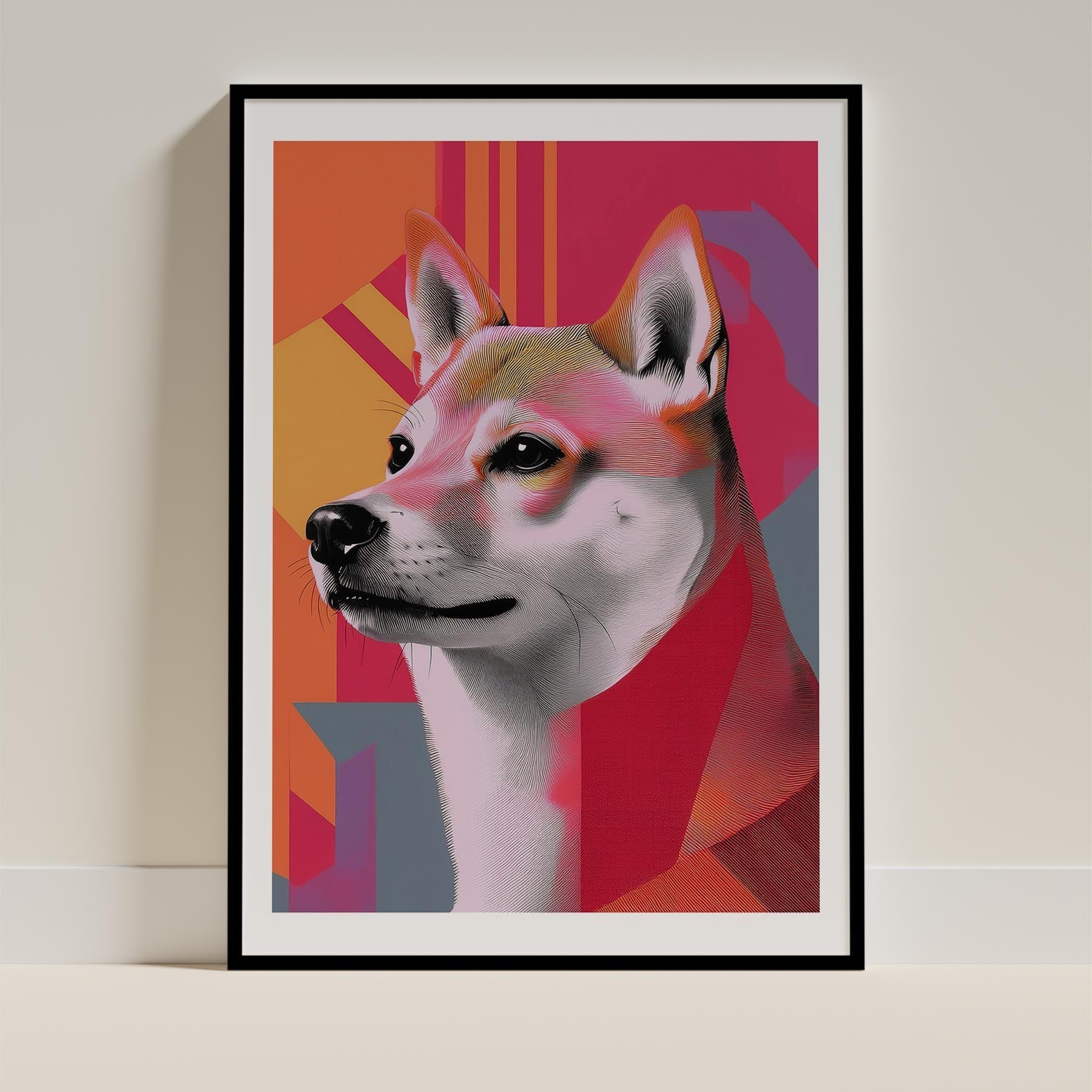 Shiba Modern Pop Dog Series image 0