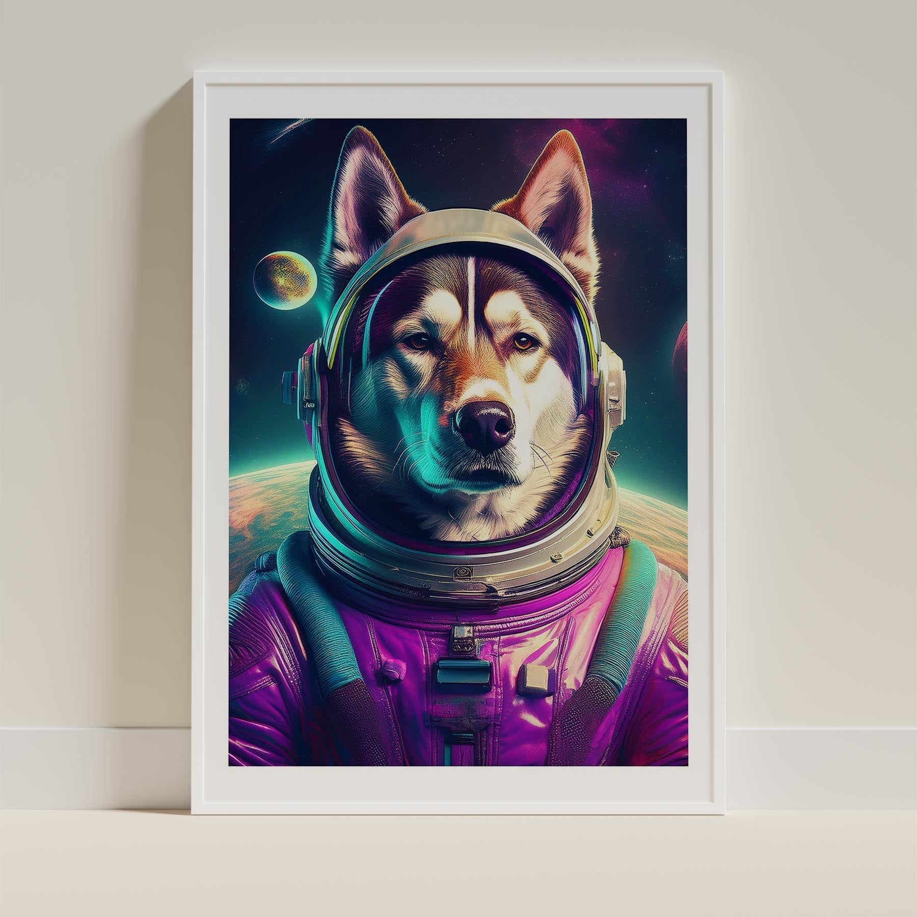 Siberian Husky Space Dogs Series image 9