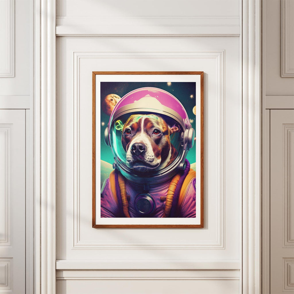 Staffordshire Bull Terrier Space Dogs Series image 3