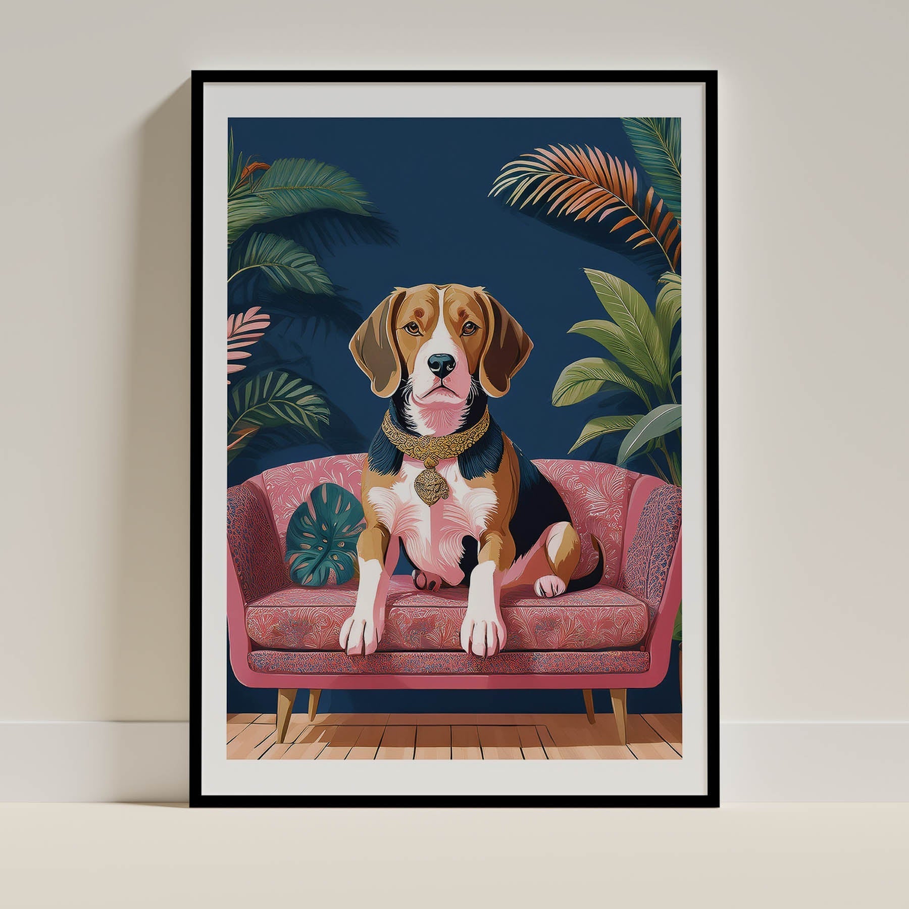 Beagle Dog Art Print Unframed Vol 2 | 11 Unique Designs | Wall Art Gift for Dog Lovers - Image 4 | Dogsy & Co