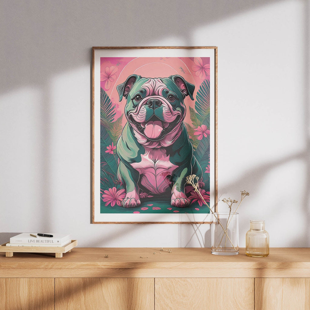 Bulldog Flowery Dog image 8