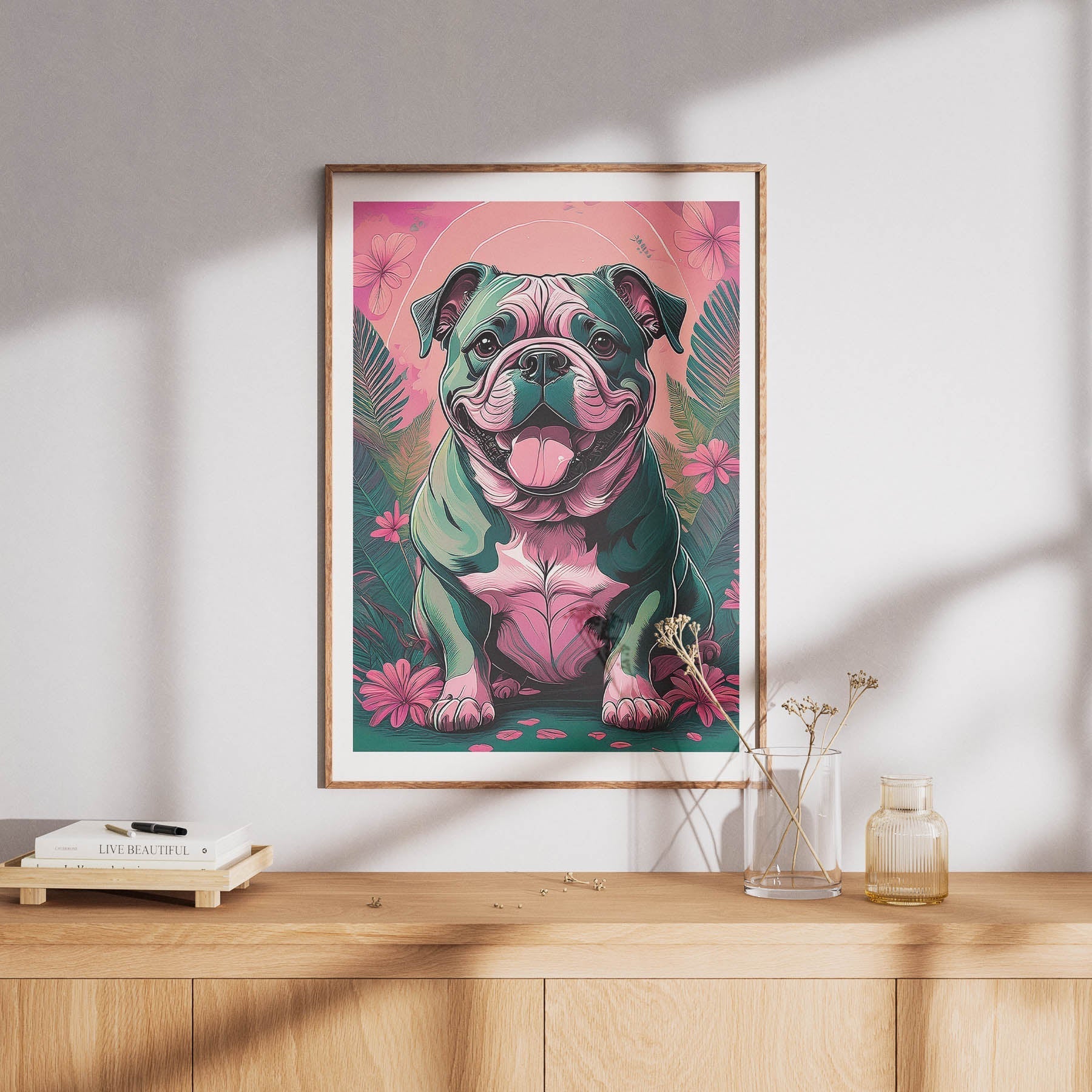 Bulldog Flowery Dog image 8