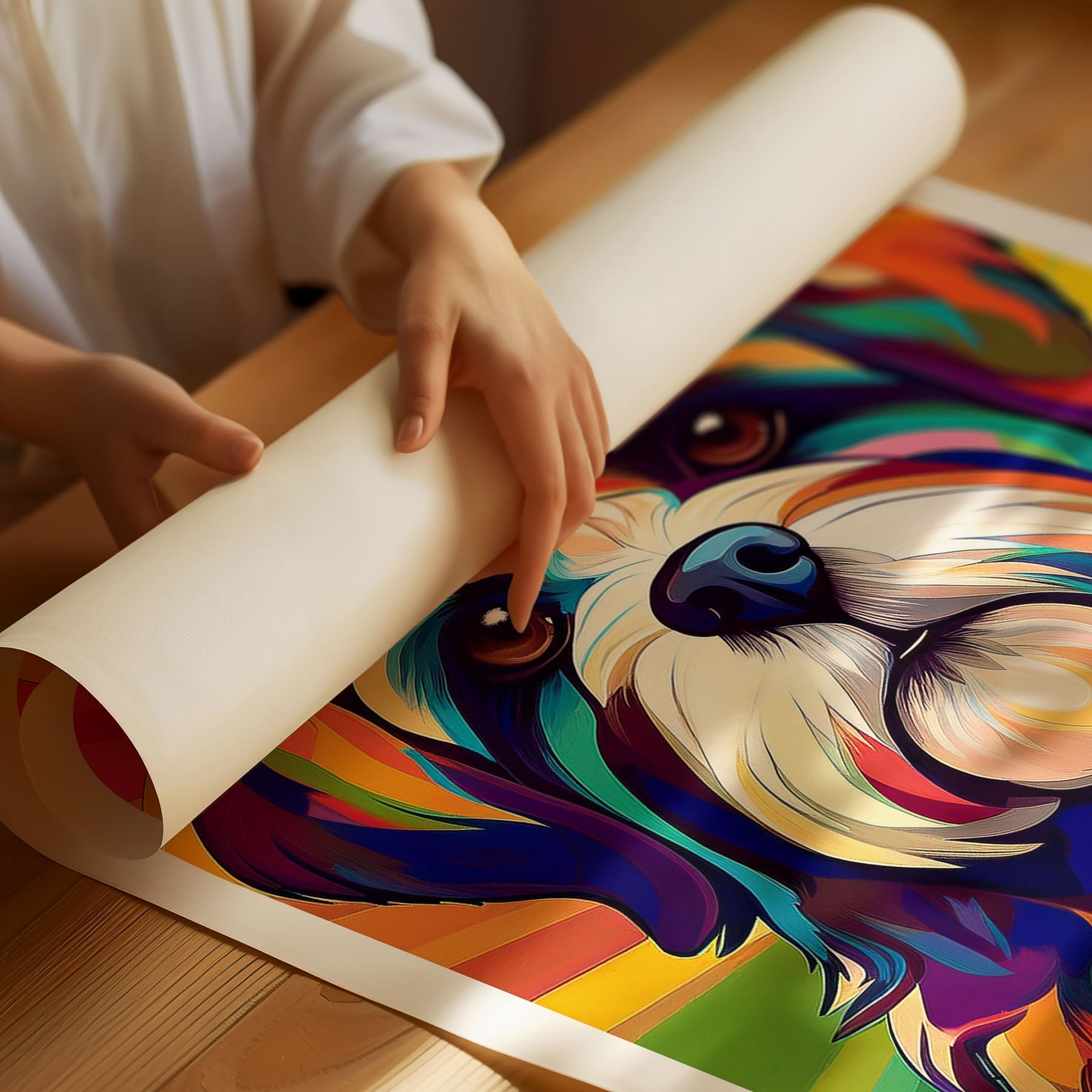 Shih Tzu Colour Graphics image 1