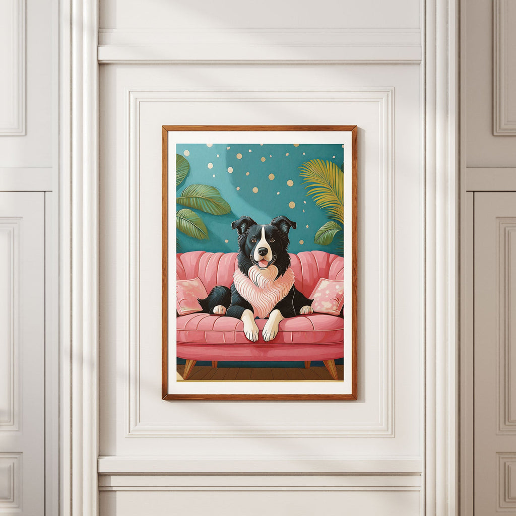 Border Collie  Just Lounging Around 2 image 2