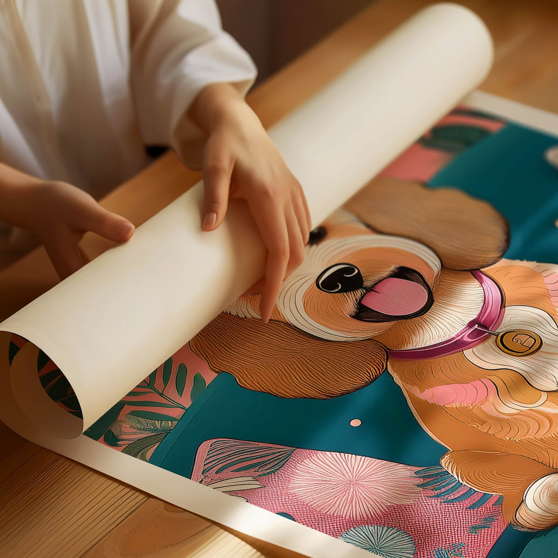 Groodle Just Lounging Around 1 image 3