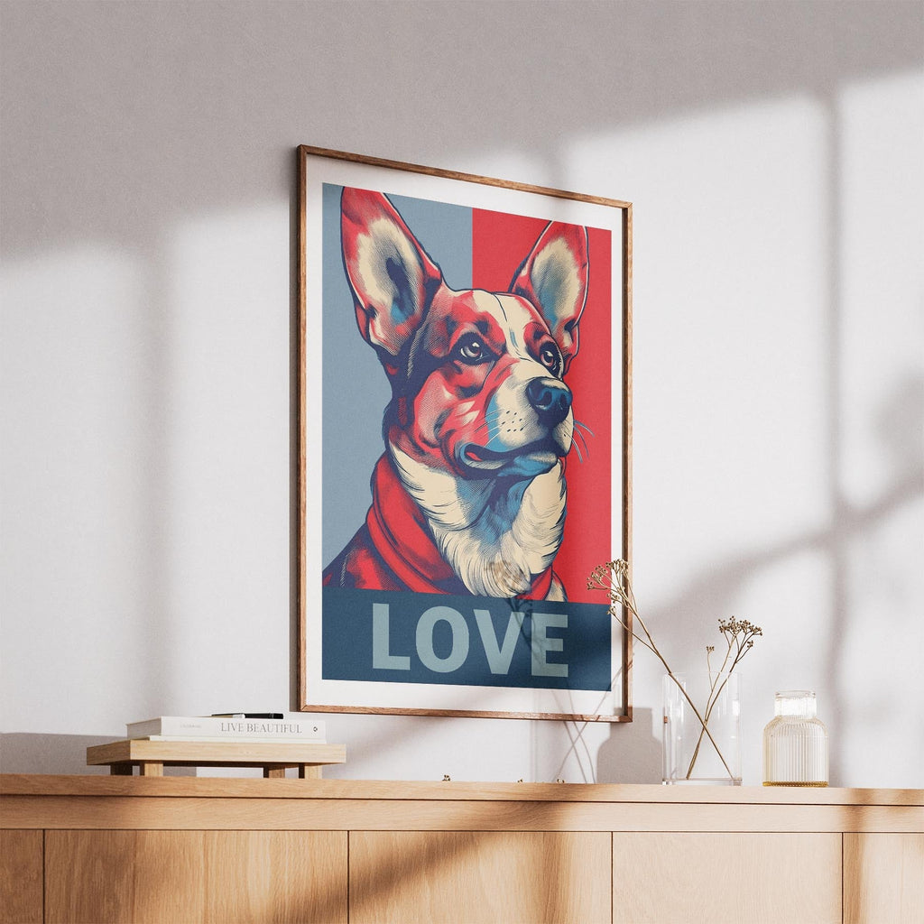 Corgi LOVE Series Inspired by the Obama Poster image 5