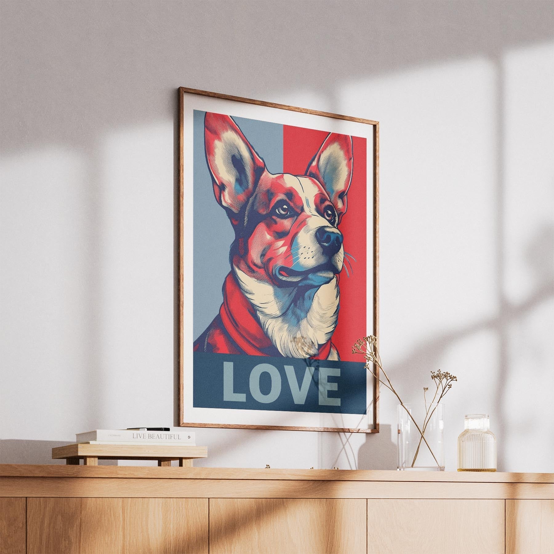 Corgi LOVE Series Inspired by the Obama Poster image 5