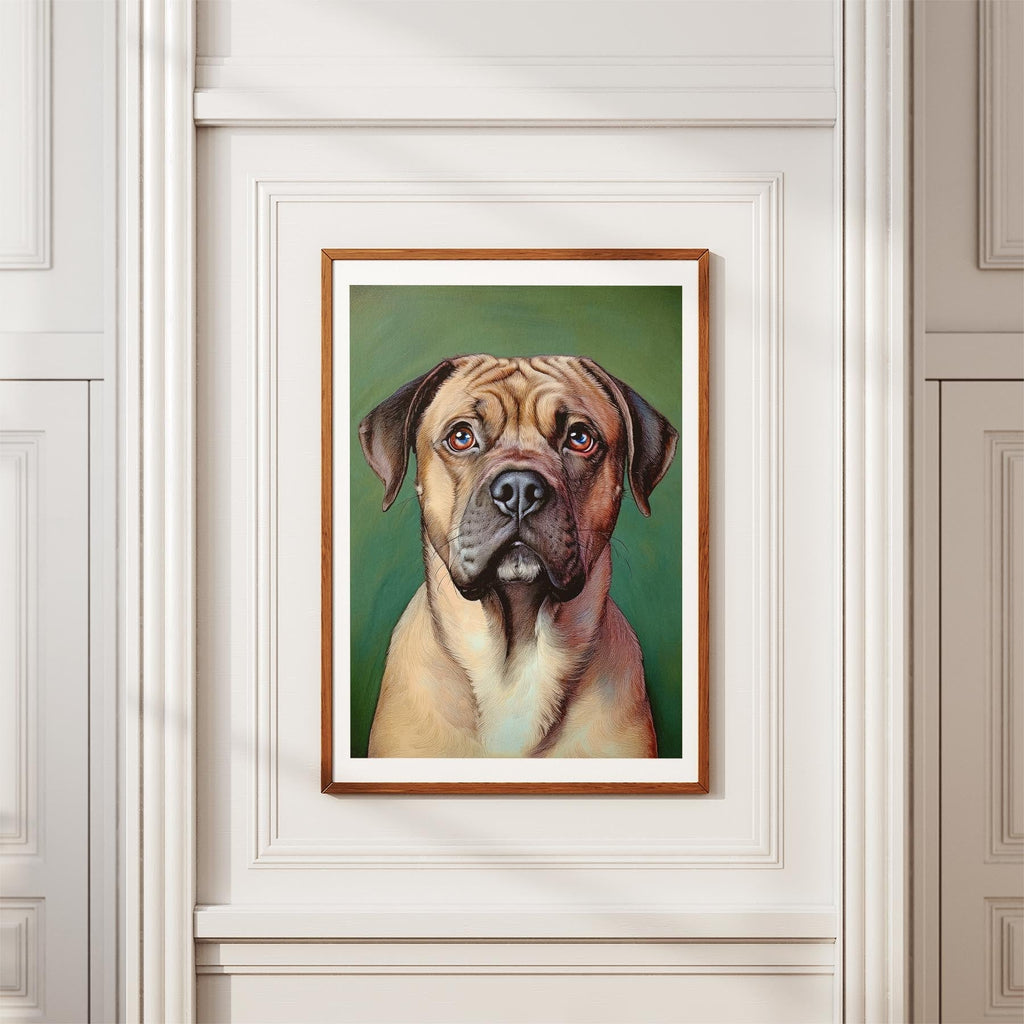 Dogue de Bordeaux Green Painted Series image 3