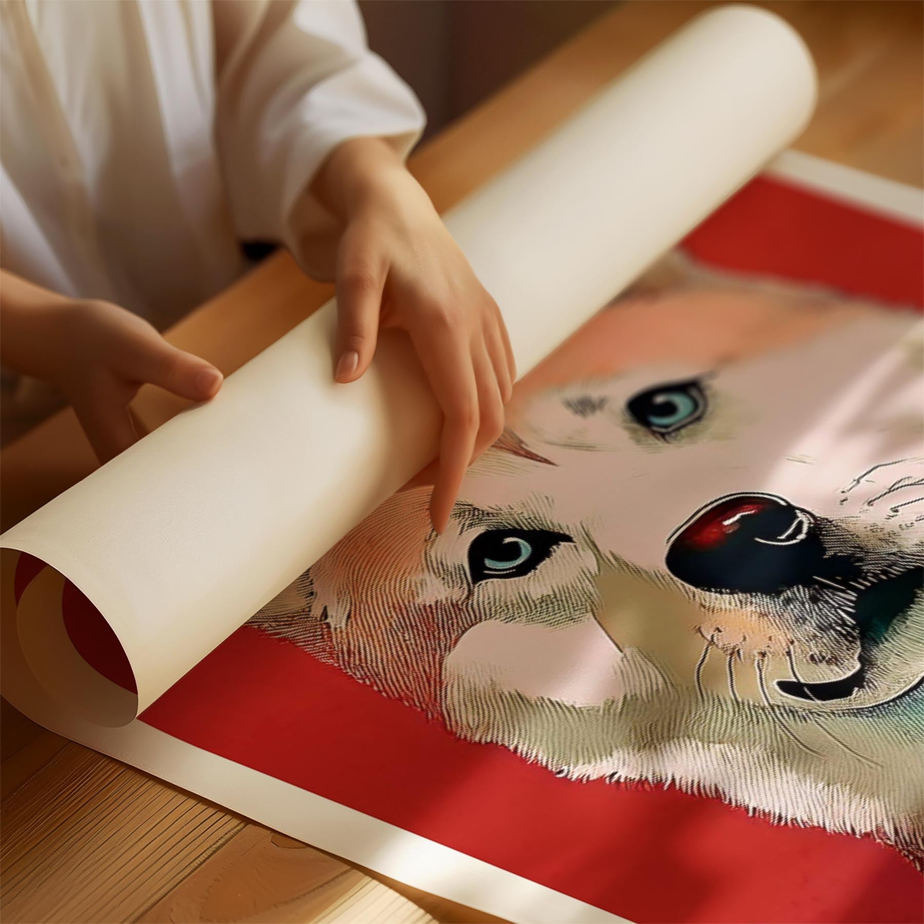 Akita Inu Red Dog Series image 1