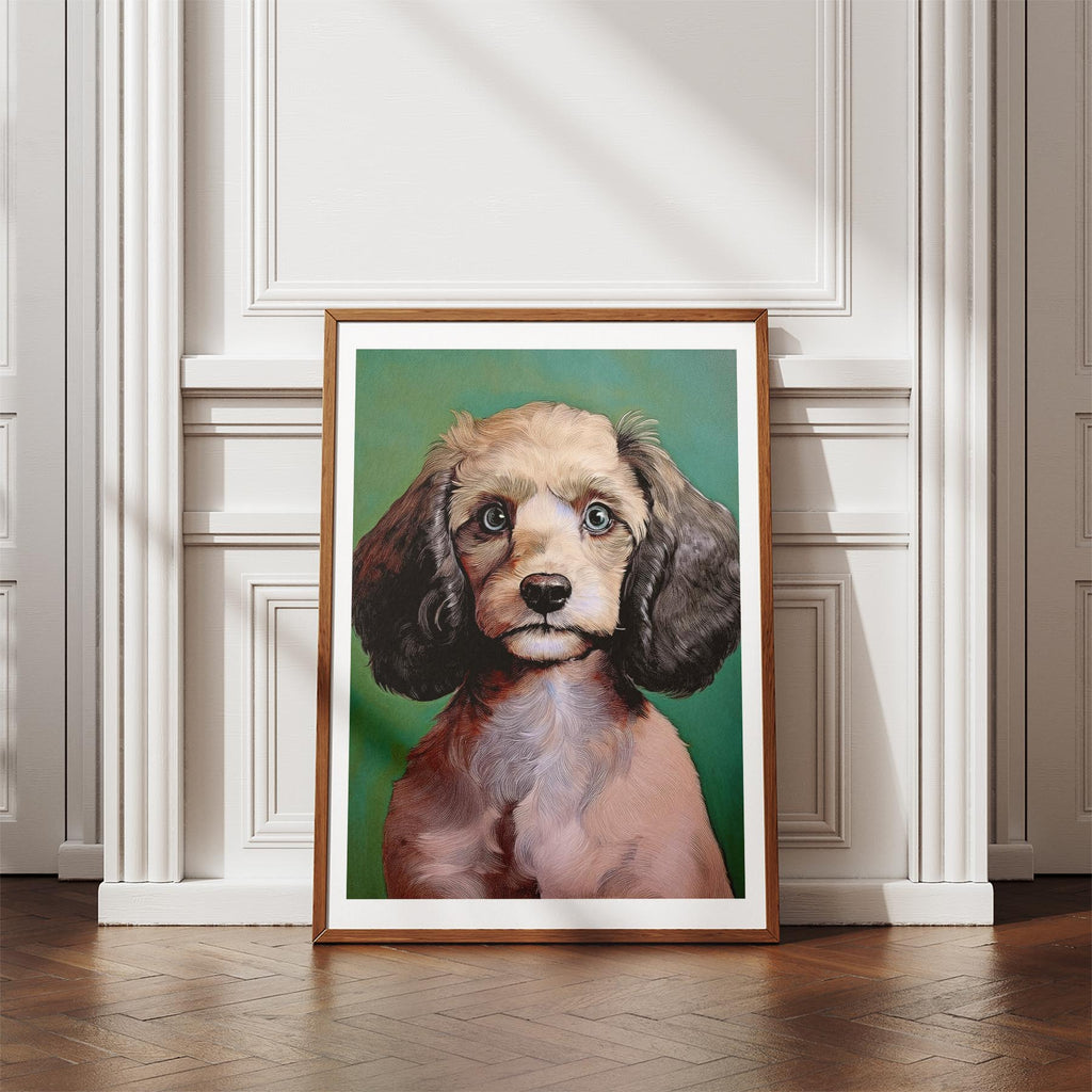 Cavoodle Green Painted Series image 4