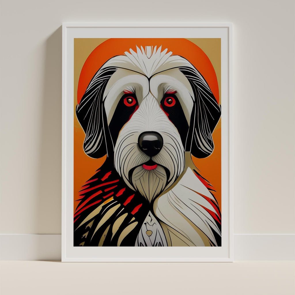 Smithfield Sheepdog Geometric Orange Series image 9