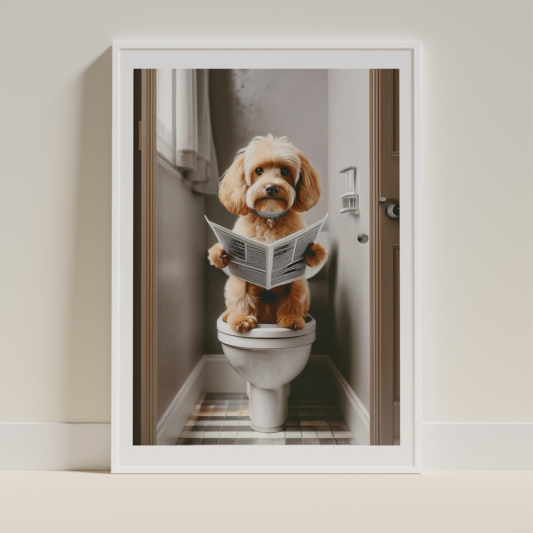 Cavoodle Toilet Humour Dog Series 5 image 9