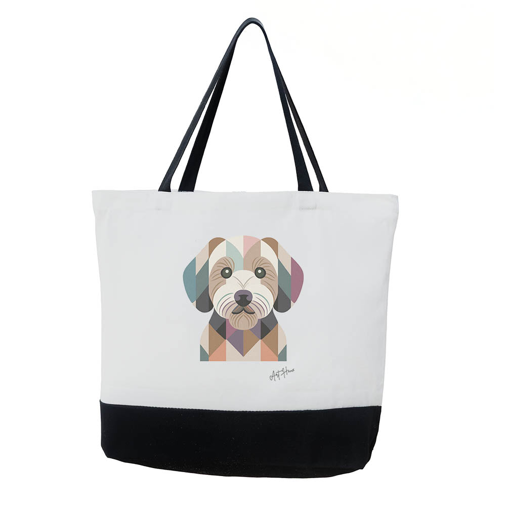 Maltipoo Vintage Chic Graphic Bag image 0
