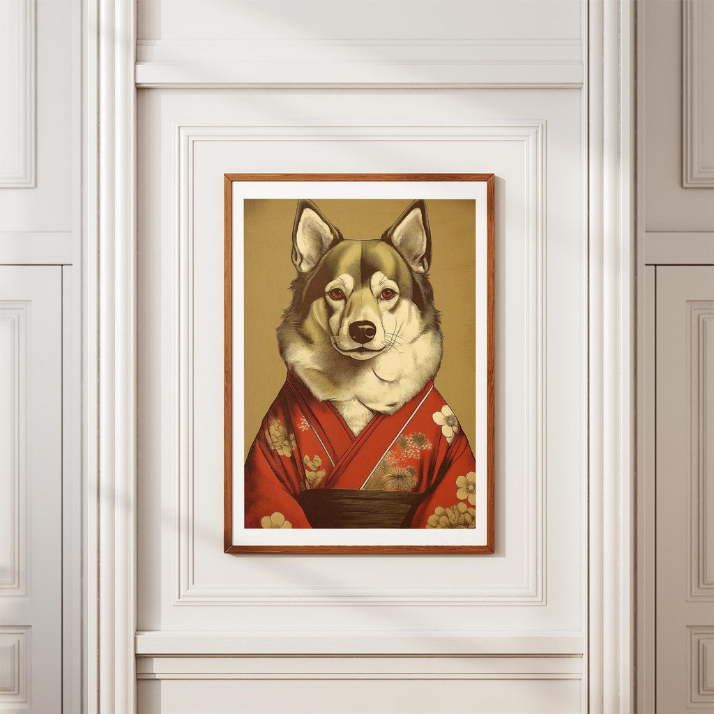 Finnish Lapphund Japanse Kimono Dog Series image 3