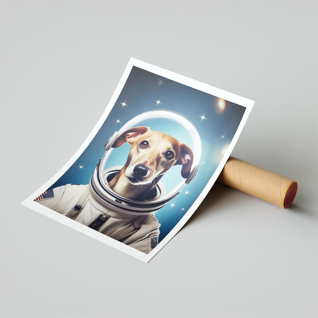Greyhound Astronaut Dog Series image 6