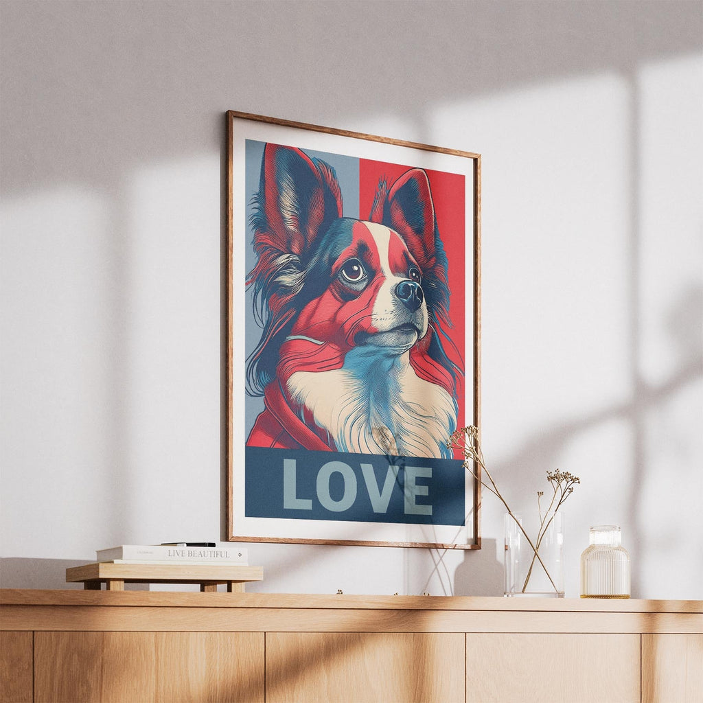 Papillon LOVE Series Inspired by the Obama Poster image 5