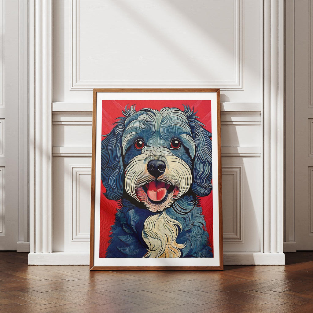 Havanese Hokusai Japanese Inspired Dog Series image 4