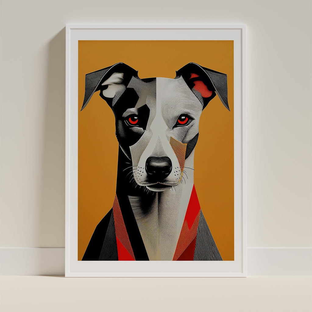 Whippet Geometric Orange Series image 11