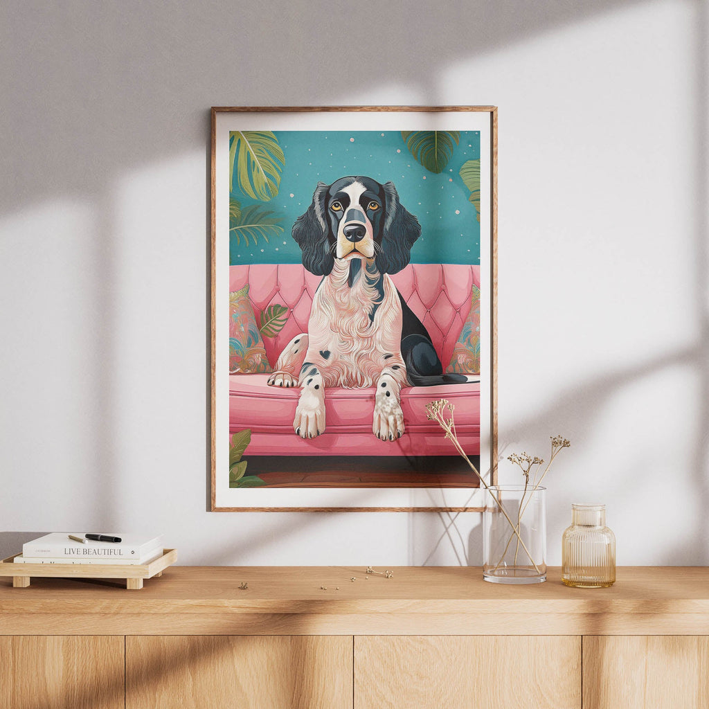 English Setter  Just Lounging Around image 7