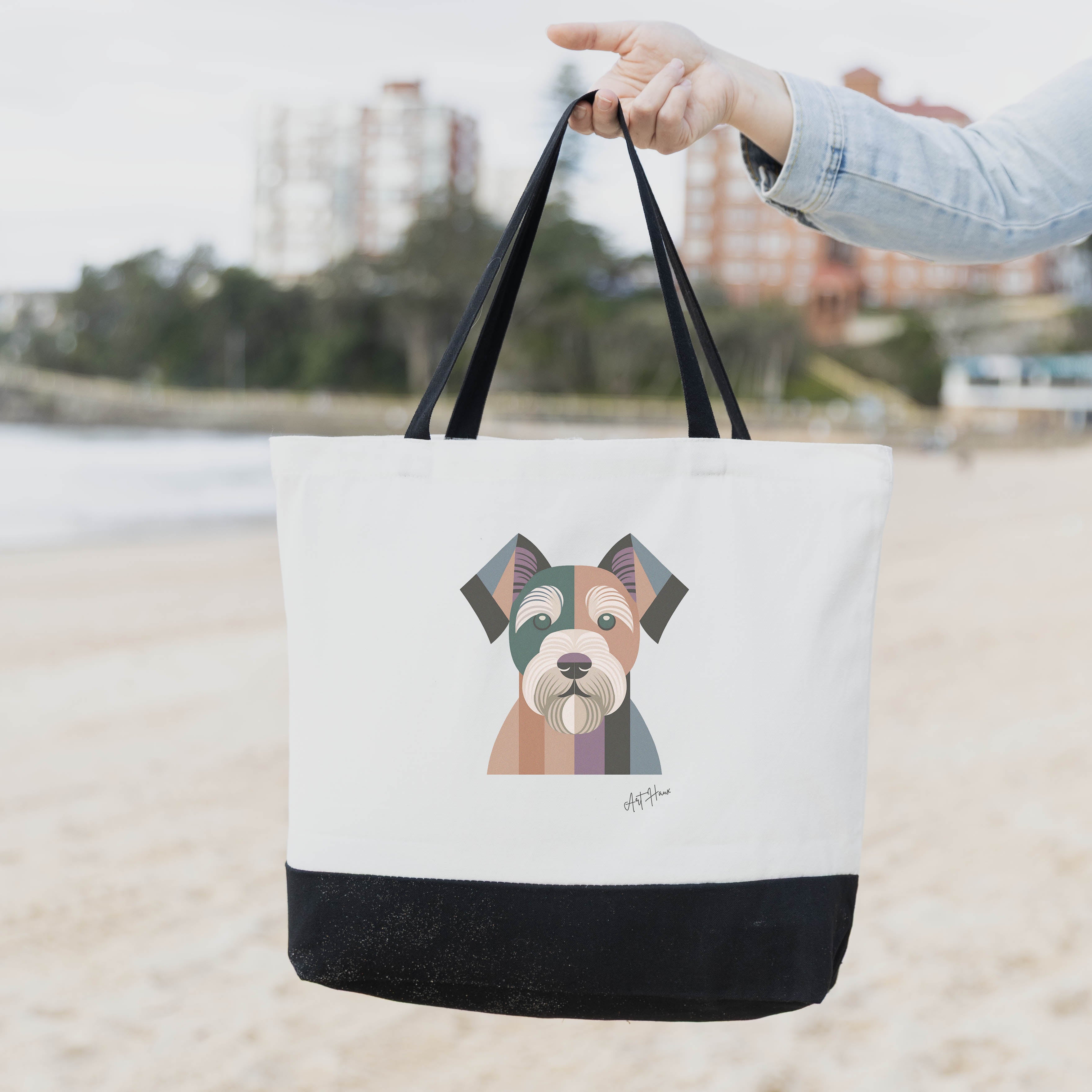 Manchester Terrier Vintage Chic Graphic Bag image 1