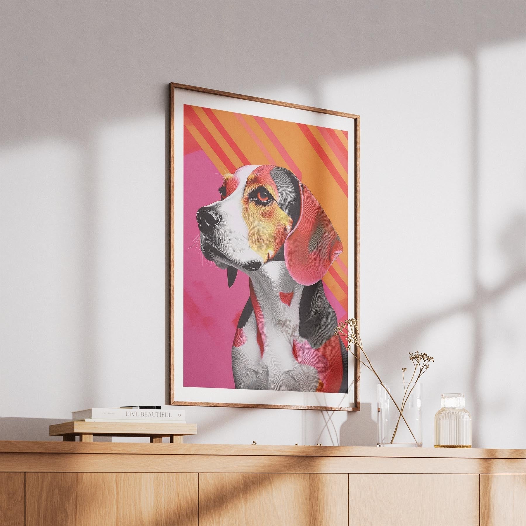 Beagle Modern Pop Dog Series image 5
