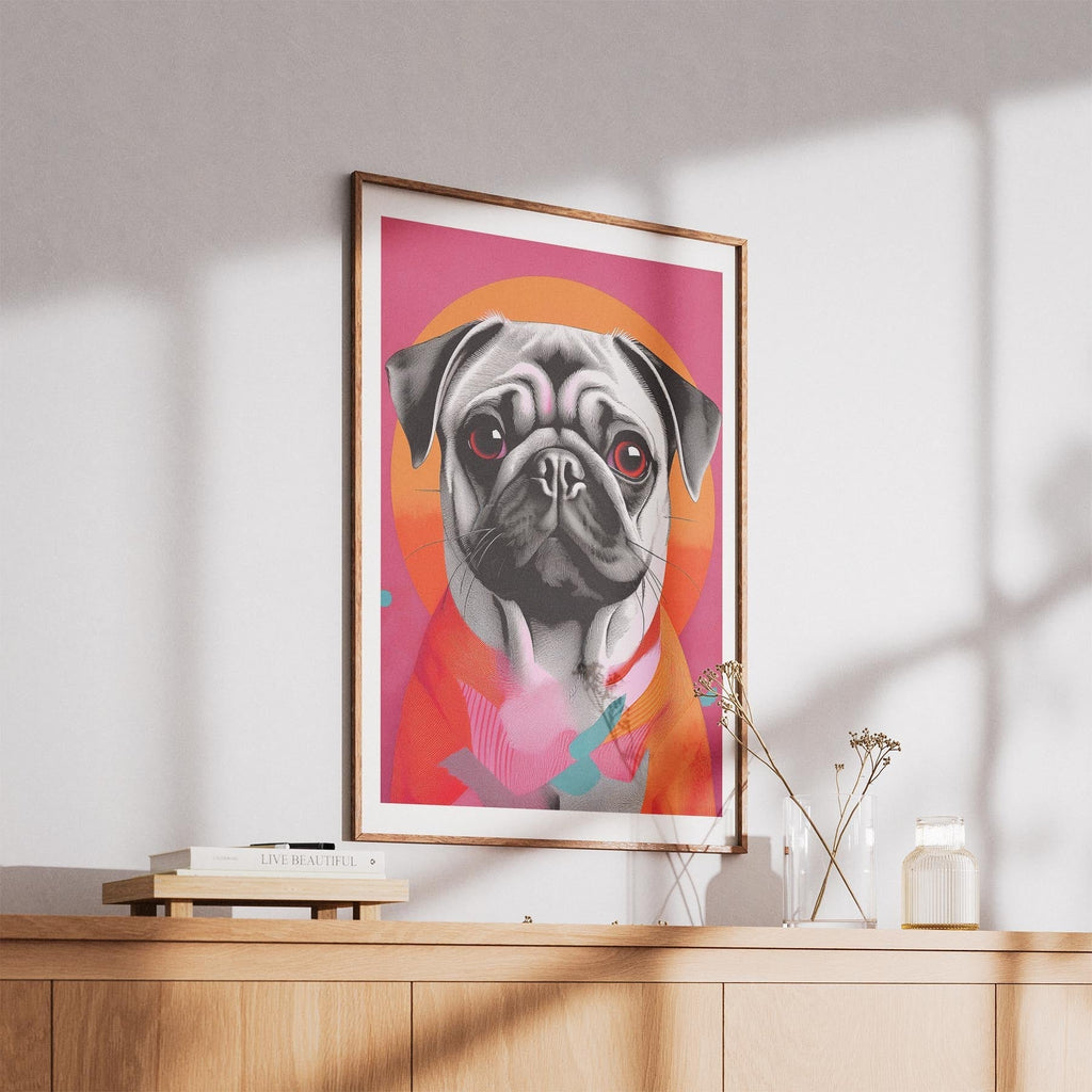 Pug Modern Pop Dog Series image 5