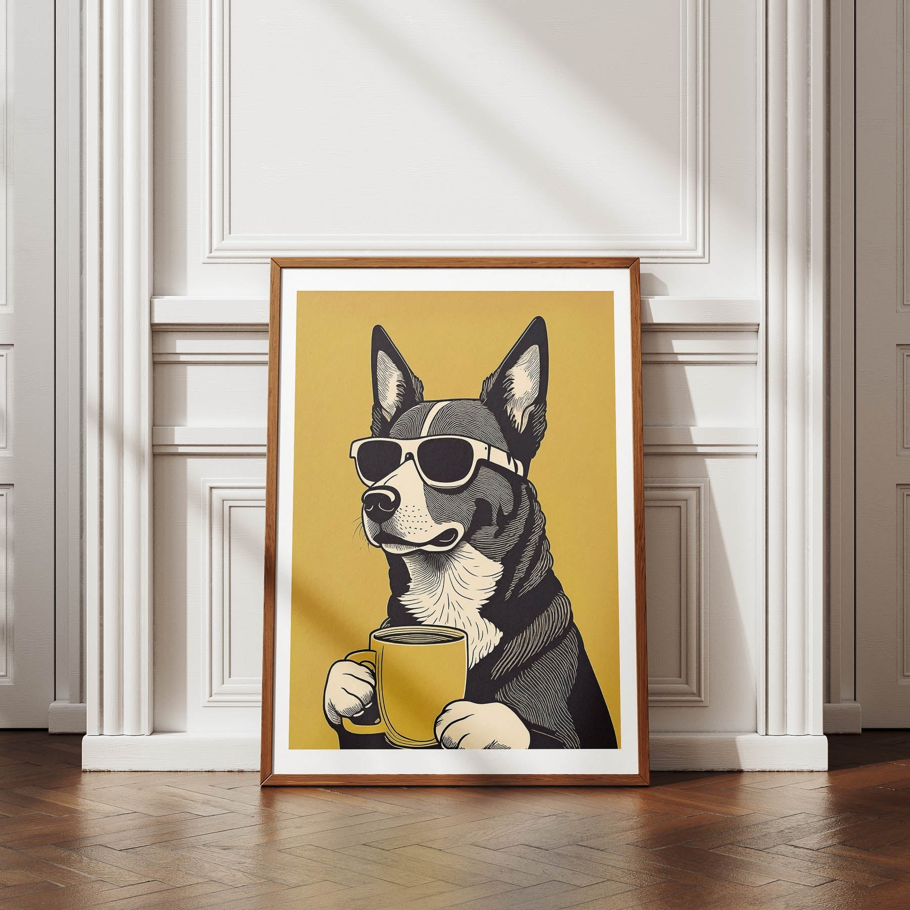 Kelpie X Border Collie Chillin Coffee Dog image 4