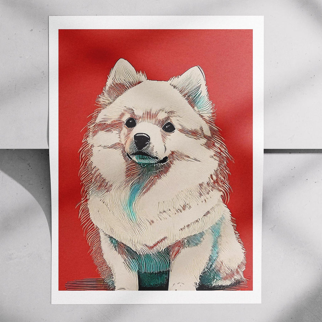 Pomeranian Red Dog Series image 7