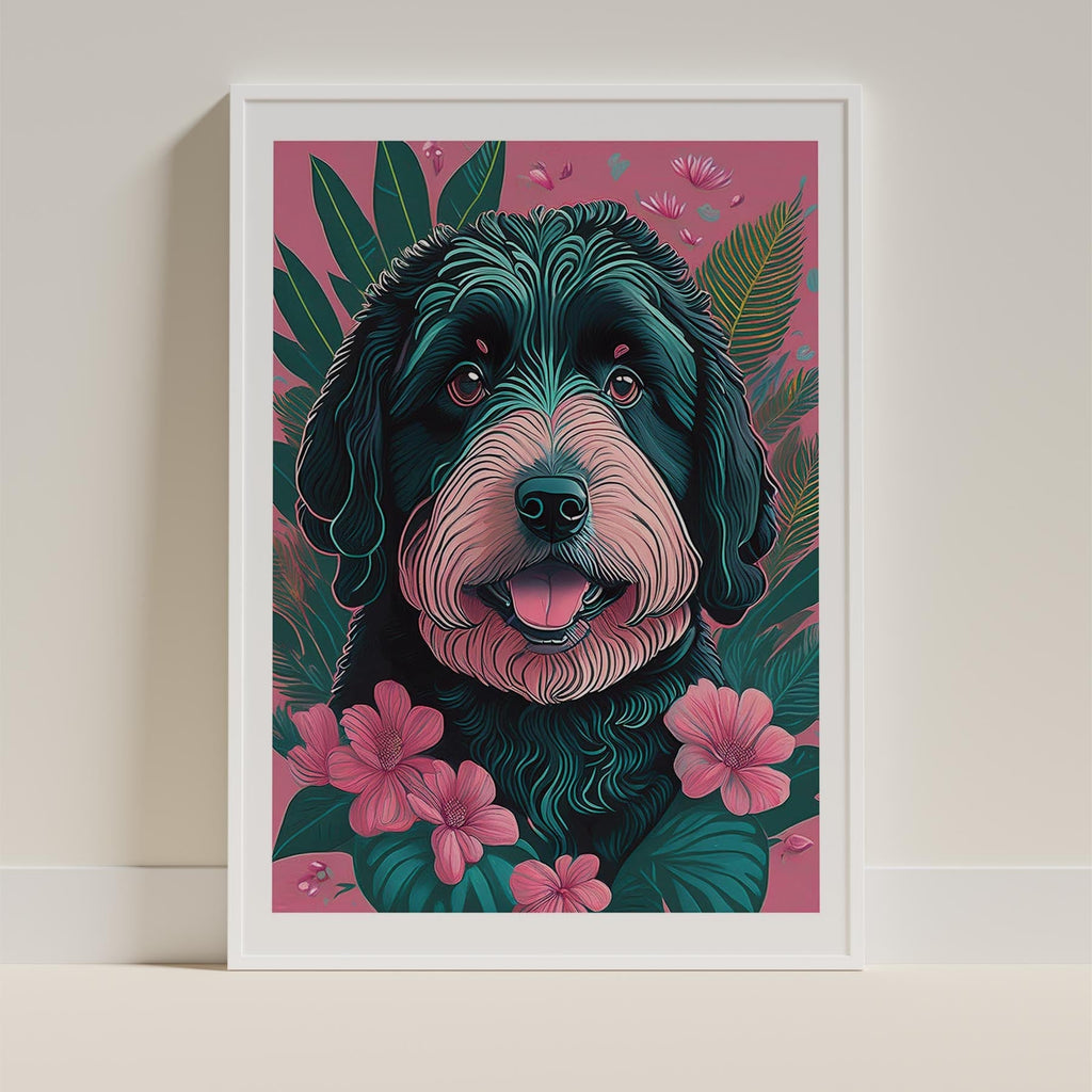 Old English Sheepdog Flowery Dog image 9