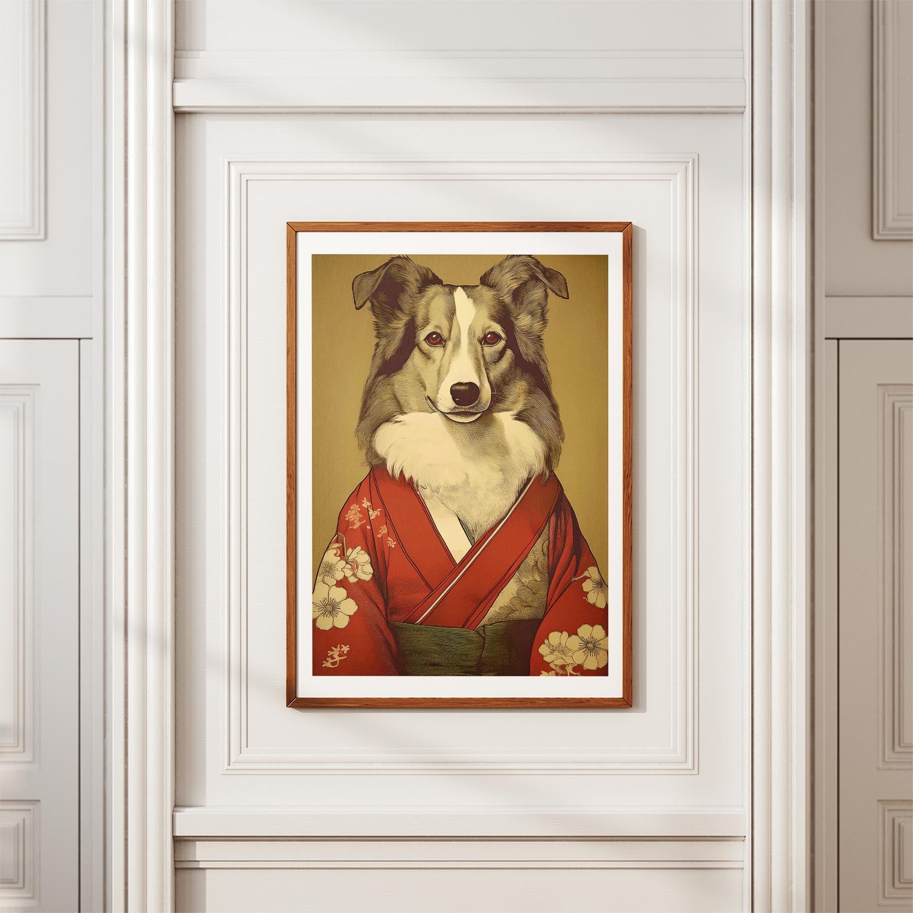 Shetland Sheepdog Japanse Kimono Dog Series image 3