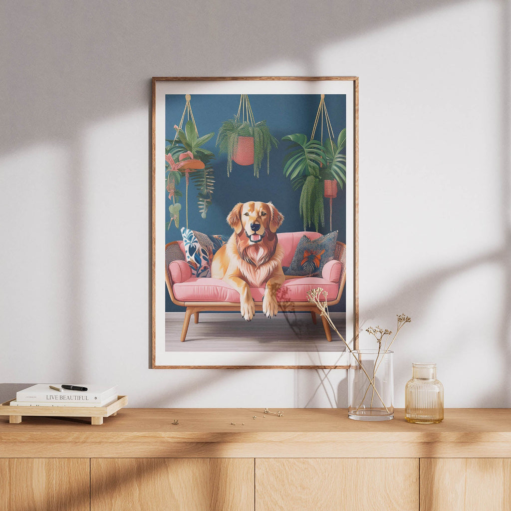 Golden Retriever  Just Lounging Around 2 image 8