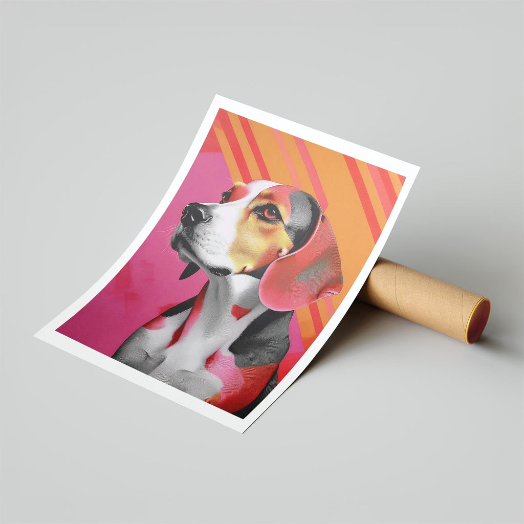 Beagle Modern Pop Dog Series image 6