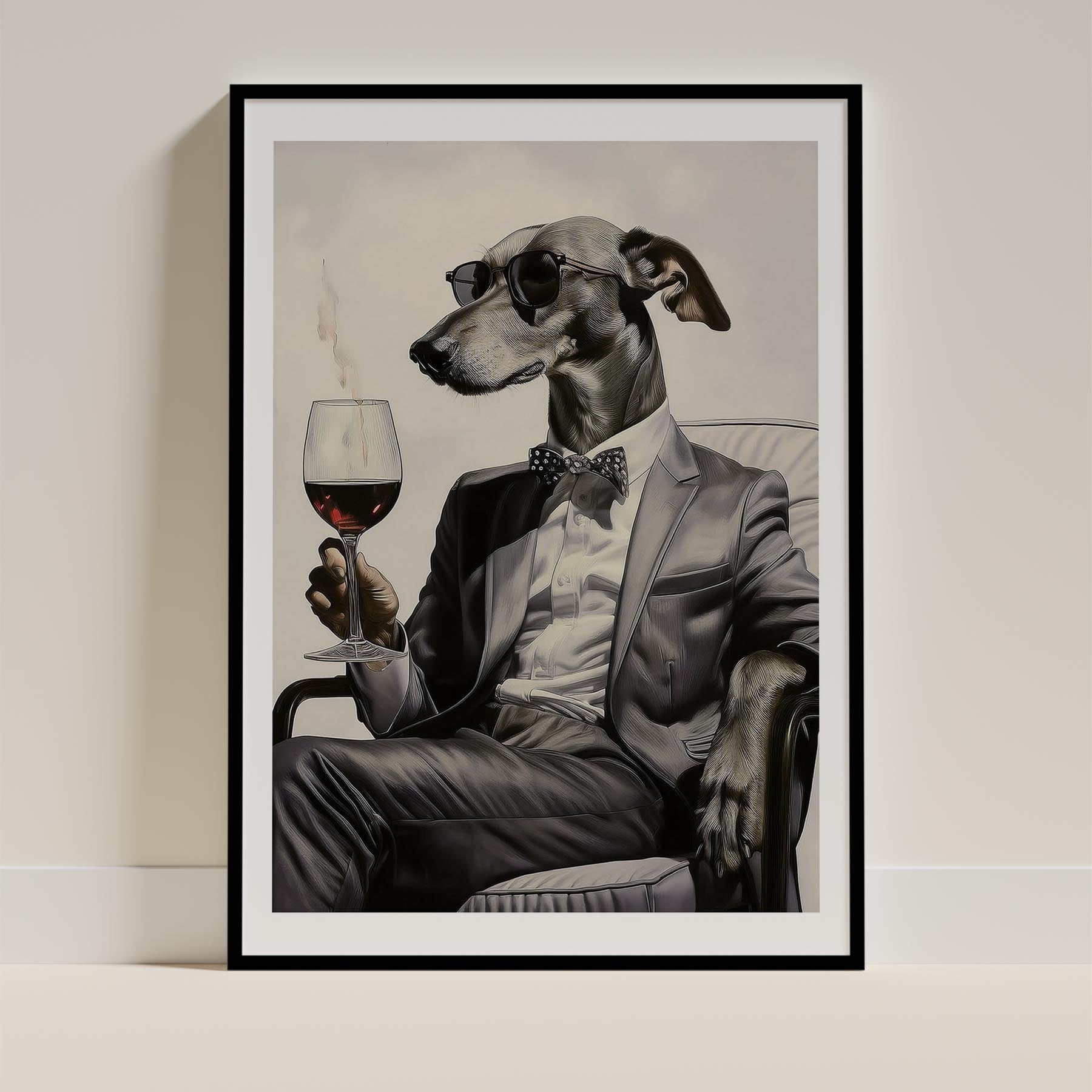 Greyhound Dog Art Print Unframed Vol 1 | 11 Unique Designs | Wall Art Gift for Dog Lovers - Image 7 | Dogsy & Co