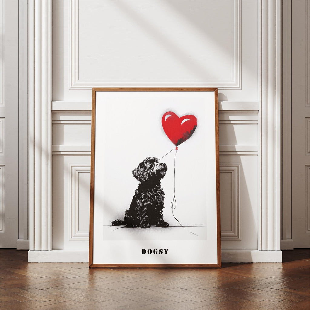 Havanese DOGSY Series inspired by the Art of Banksy with text Dogsy image 4