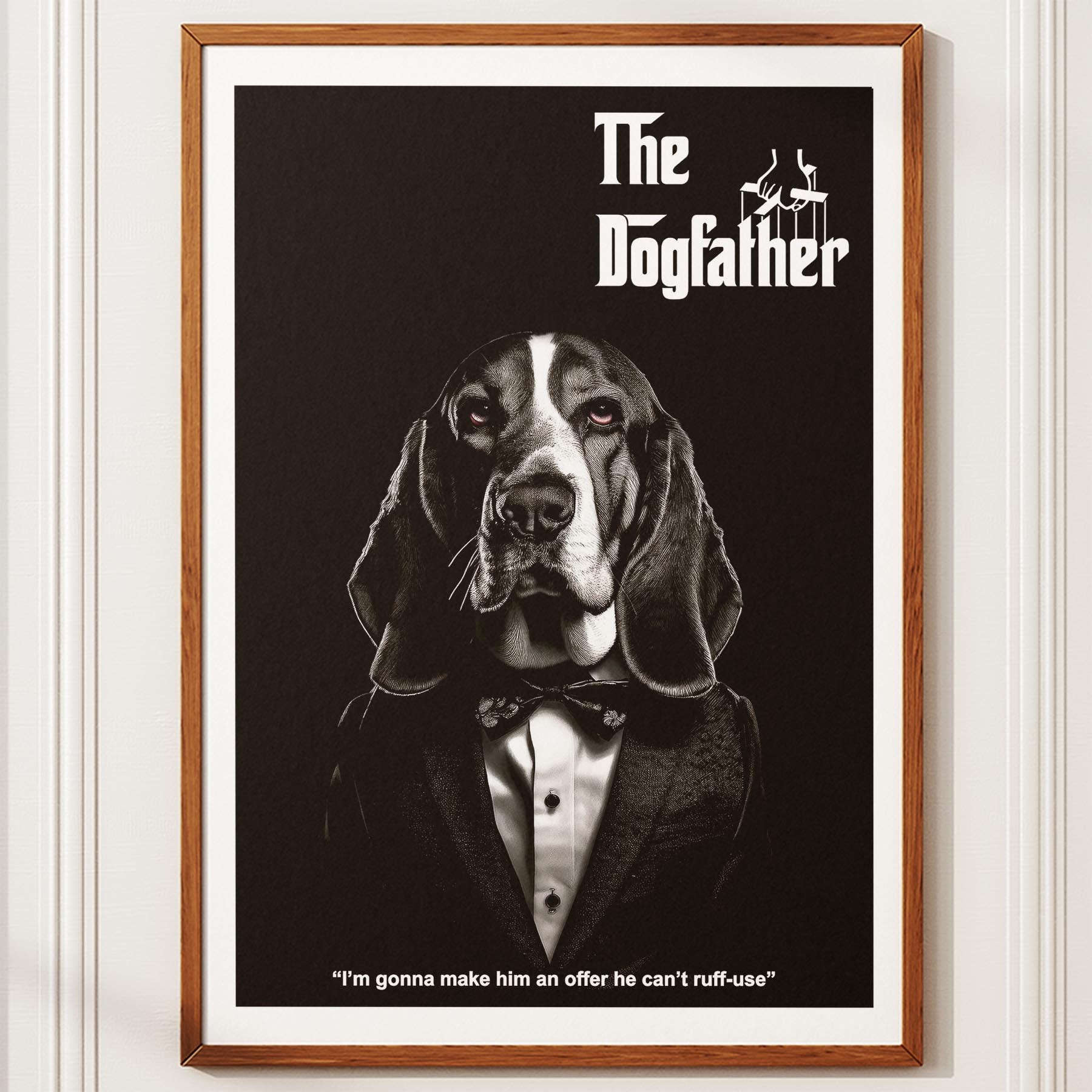 Basset Hound Mafia Dog Series image 10