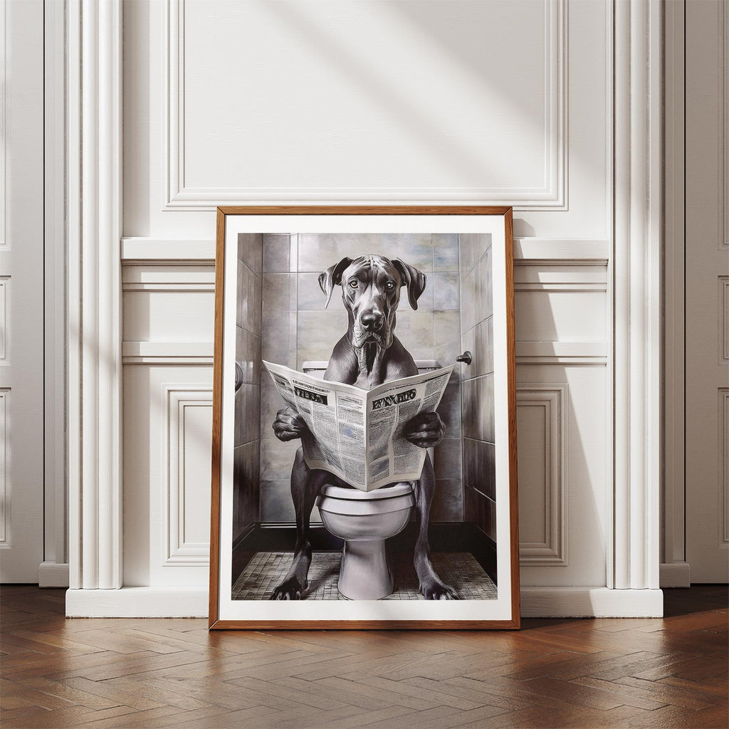 Great Dane Toilet Humour Dog Series 2 image 4