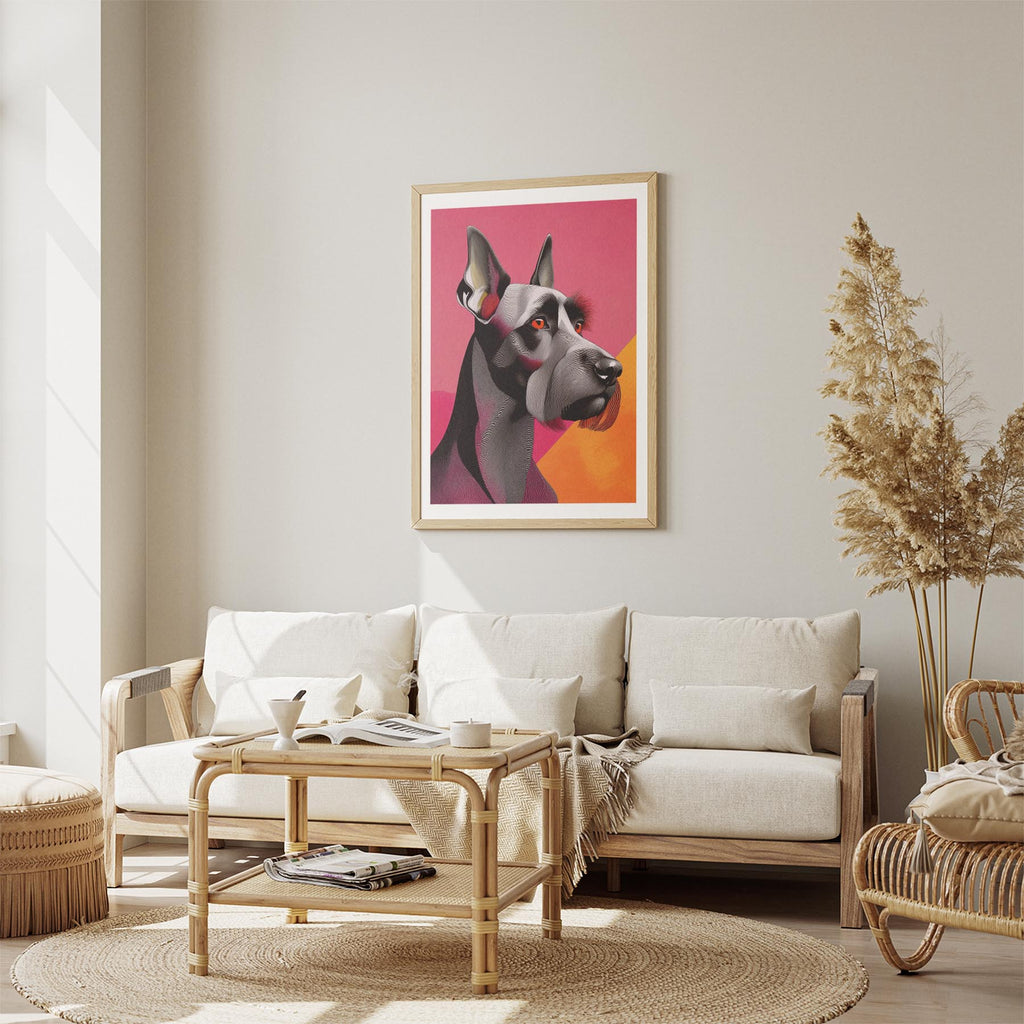 Black Russian Terrier Modern Pop Dog Series image 2